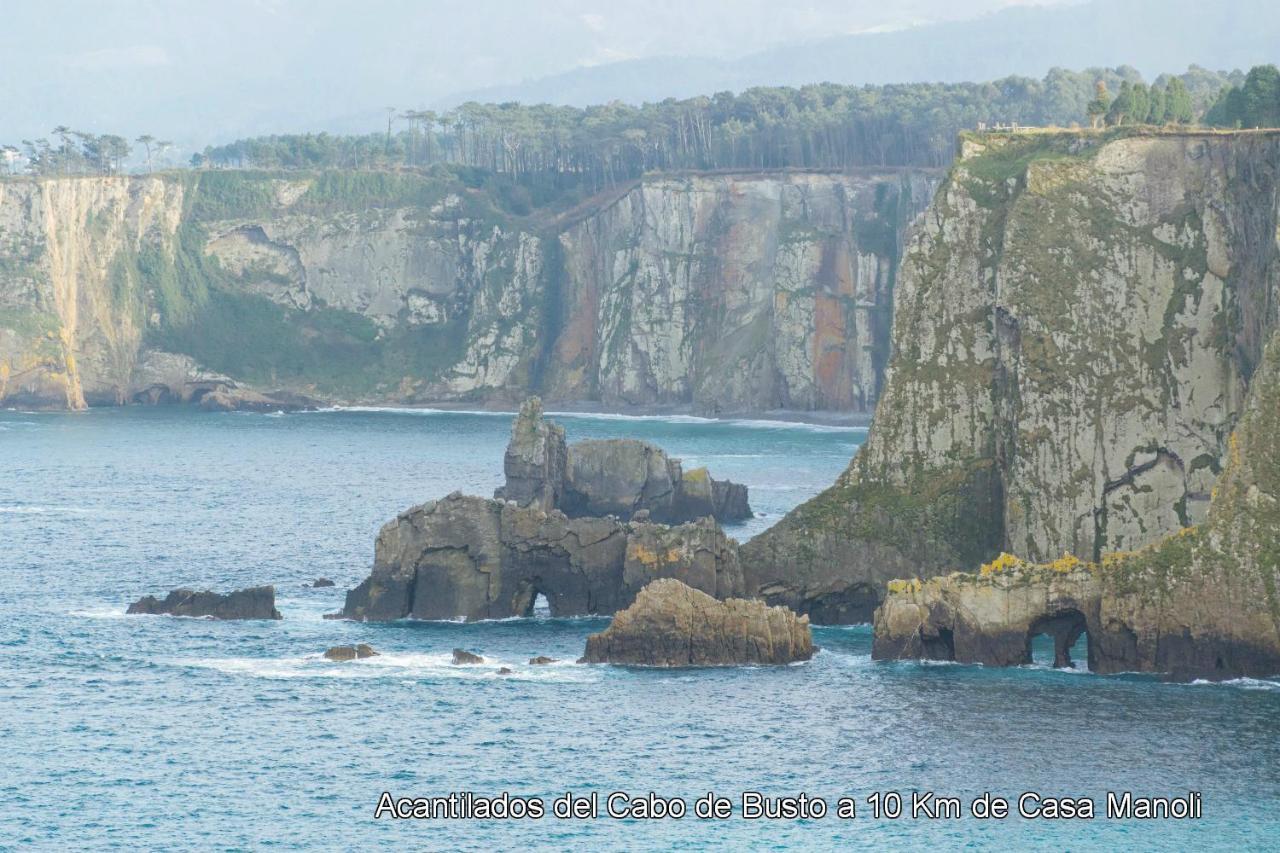 Гостевой дом Casa Manoli Luarca Альмунья Экстерьер фото